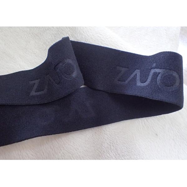 лента жаккарда 25мм эластичная с выбивая логотипом для на открытом воздухе носки