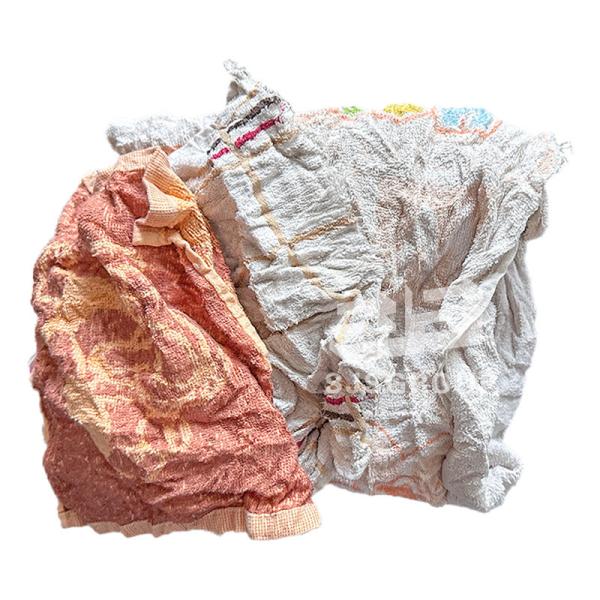 Super Absorption Cut reused 100% recycled Oil Absorption 100% Cotton Towel Rags Used Beth Towel color cotton rag