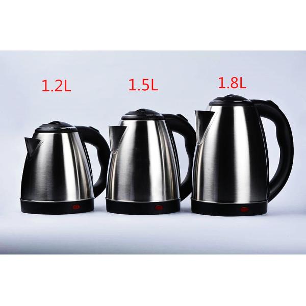 Stainless Steel Electric Kettle for Hotel Portable Water Kettle 1.6-2.0L Capacity