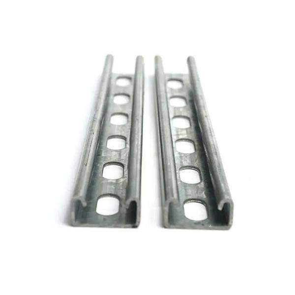 41x41 Slotted Aluminium Unistrut Channel Steel Sections Flexible Framework