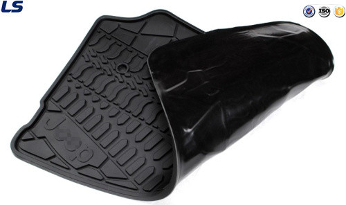 Rubber 4X4 Car Floor Mat for Jeep Wrangler Jk 2/4 doors 2007-2014