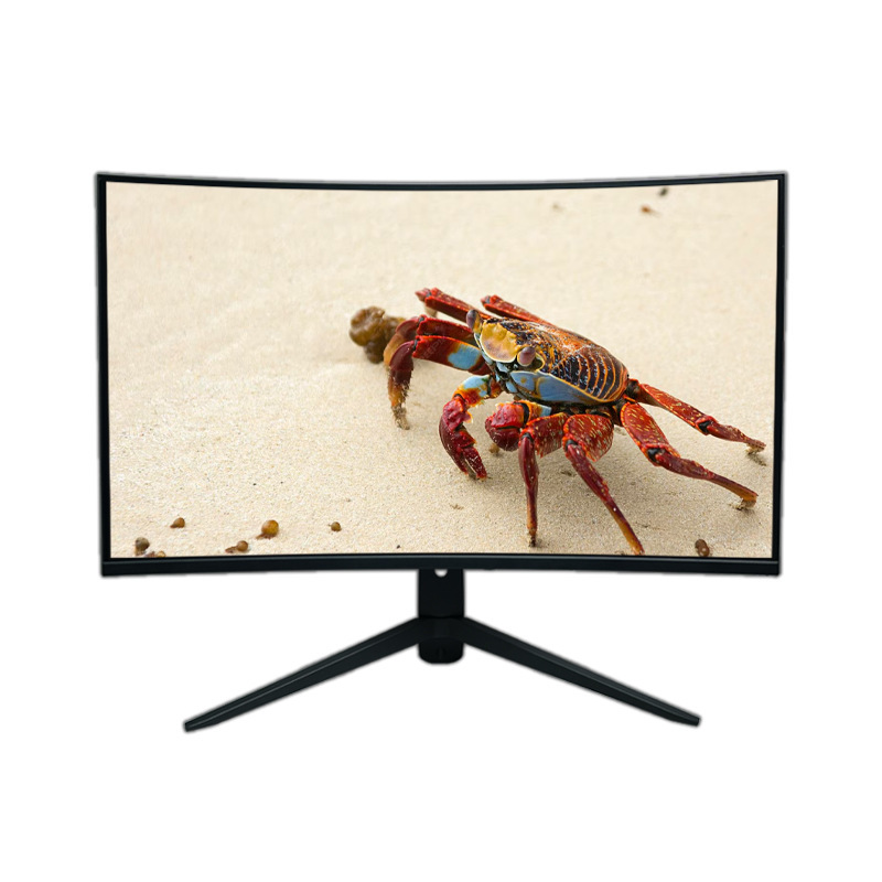 32-inch C-shaped Curved TFT LCD Monitor with 1920x1080 Resolution 178° Full Viewing Angle and 4000:1 Contrast Ratio