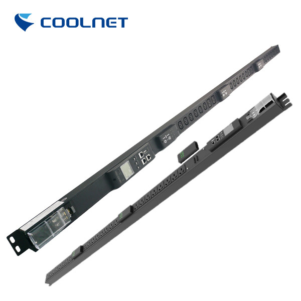 Cabinet PDU Socket with DC 48V Input and Intelligent Monitoring for Horizontal Vertical Installation