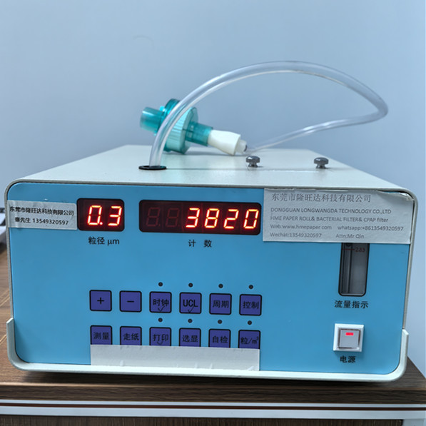 High Accuracy Filtration Efficiency Test Equipment with AC 220V/50Hz Power