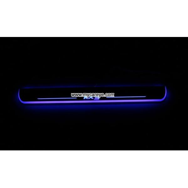 Kia K3 car led door courtesy logo lights auto Welcome Pedal for sale