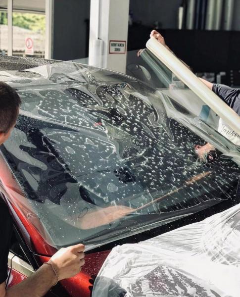 5 Mil Durable Car Window Protection Film , Multipurpose Windshield Sun Protector