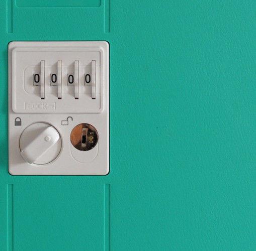 Anti Corrosion ABS Swimming Pool Lockers Green /4 layer /green door