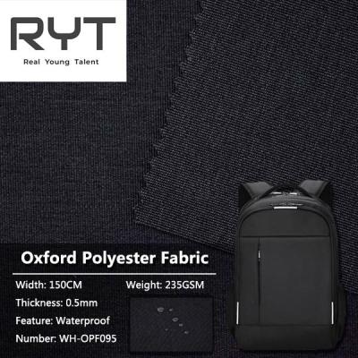 Thickness 0.5mm Poly Oxford Fabric Waterproof PU For Mountaineering Bag
