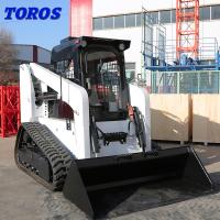 Multifuncional Mini Backhoe Track Skid Steer Loader Motor a diesel Alimentado