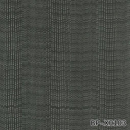 Placage en bois de perle noire artificiel de 2850 mm de longueur pour la décoration hôtelière, personnalisable BP-X0103