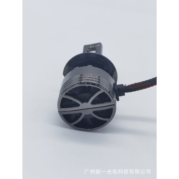 Zinc Alloy Auto LED Headlight High Low Beam 4500LM Bright Wide Voltage Bulbs for Cars