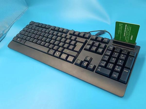 Keyboard with Smart Card Reader