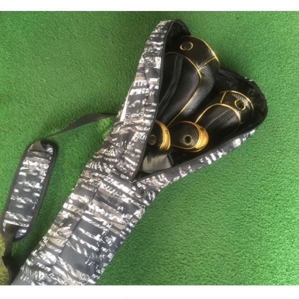 Bolso del arma del golf del OEM y del ODM, espacio grande del bolso plegable del entrenamiento para el almacenamiento