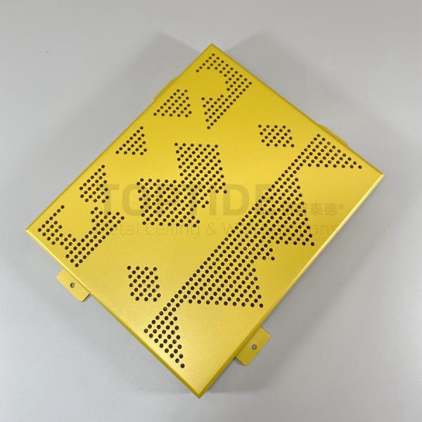 Exterior Outdoor Aluminium Metal Decorative Perforated Wall Cladding Systems