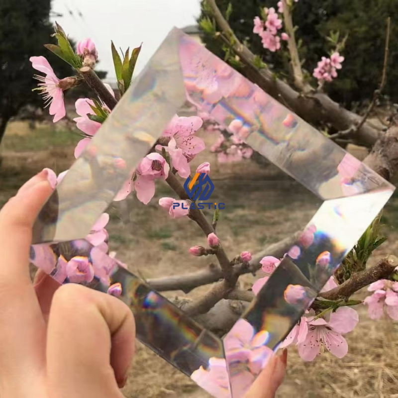 50mm Acrylic Clear Board Fireproof Customized for Signage