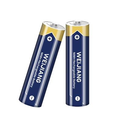 Fábrica ODM Bateria 1100mAh AAA NiMH Baterias recarregáveis 1.2V