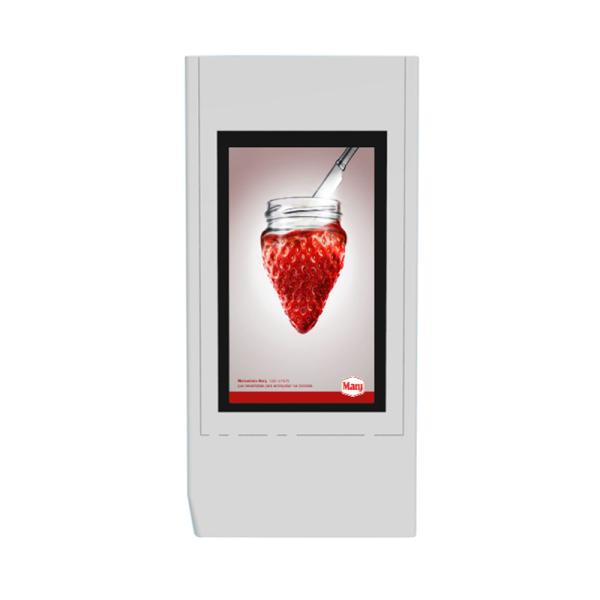 Outdoor Advertising Kiosks Displays With Mobile Charging Function