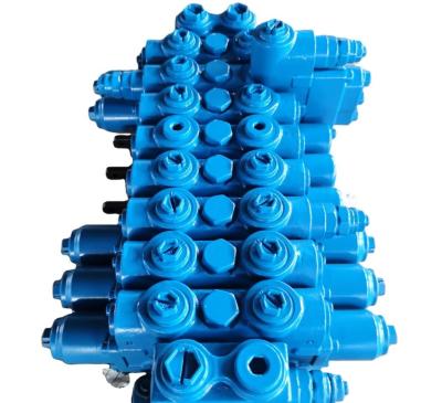 Máquinas de construção hidráulica válvula de controlo principal Assy para escavadeira