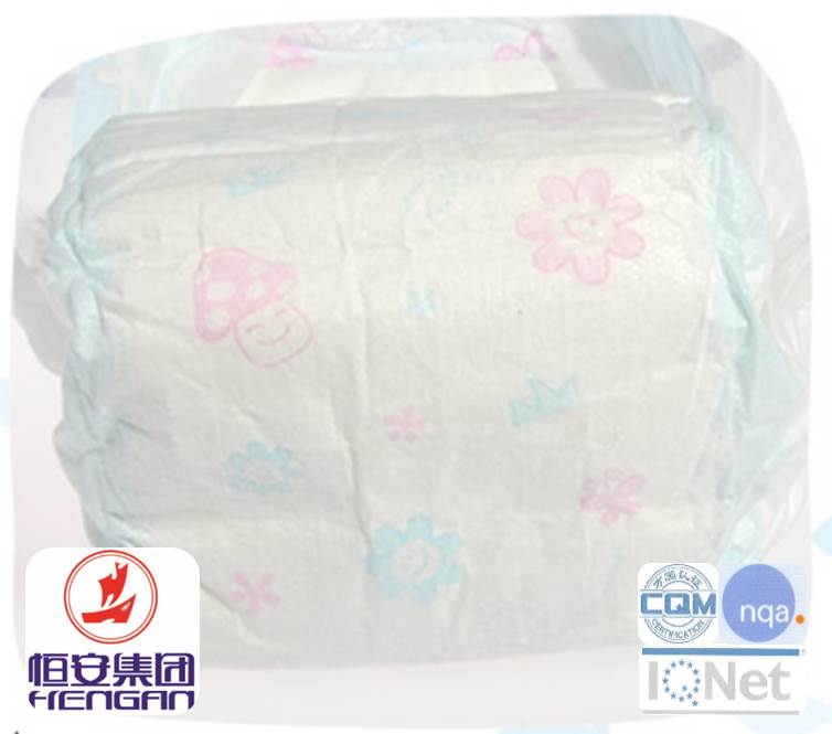 Baby Type Diapers, Super Snug & Dry , M size, 440*320, Magic Velcro Tapes,  Breathable Backsheet