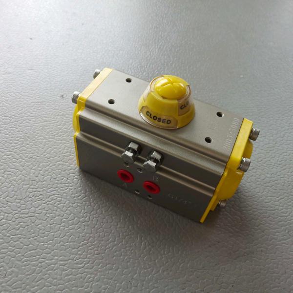 Single Action Pneumatic Actuator 90 Degree Aluminum Alloy for Valves