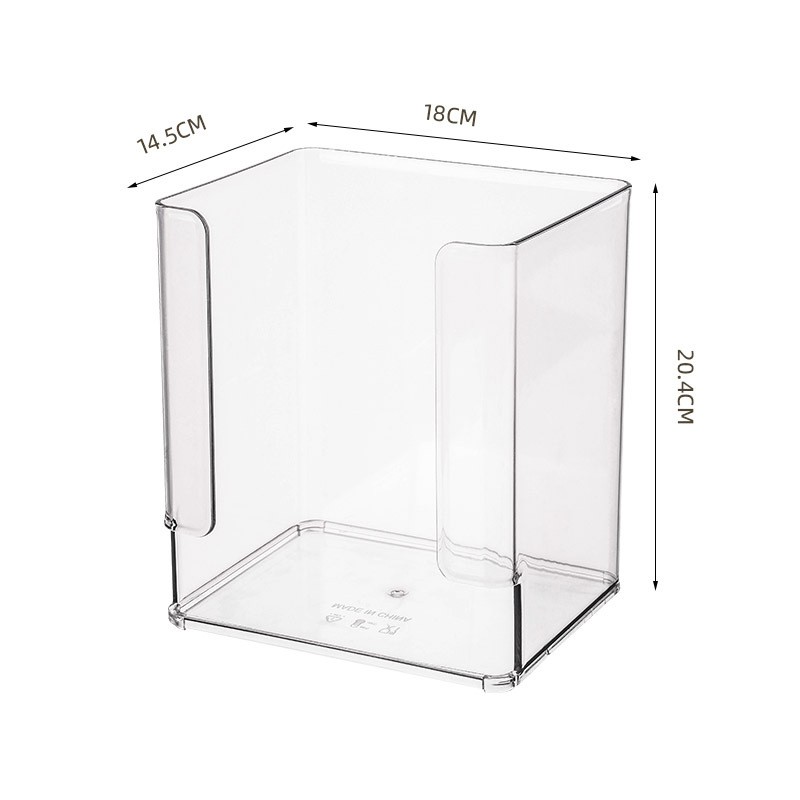 Clear Plastic Book Display Stand for Nursery Playroom and Classroom Reading Corner Organization