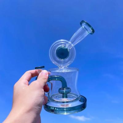 6 Inch Mini Glass Beaker Bong Dab Water Pipes Bongs OEM