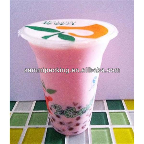 Film de scellement en rouleau pour tasses en papier plastique pour jus de lait de thé