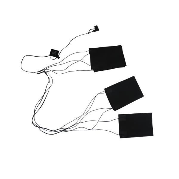 Hoja lavable de Graphene de la calefacción eléctrica para la chaqueta caliente del plumón