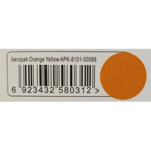 Polímero elástico alto da cor do amarelo de laranja da pintura à pistola do aerossol de RoHS para o plástico