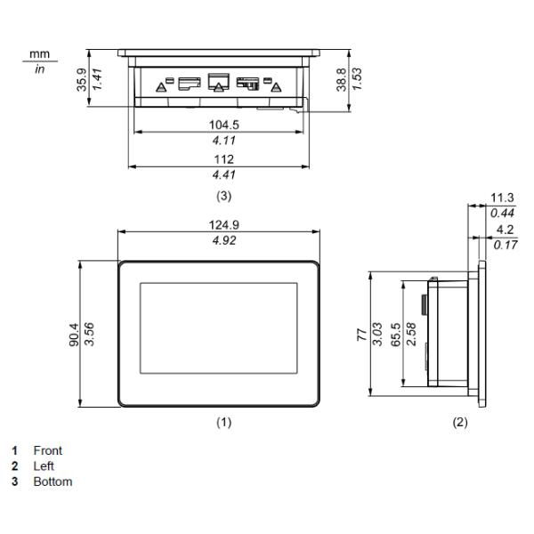 Продажа HMI PFXGP4114T2D Proface горячая экран касания СИД 7 дюймов