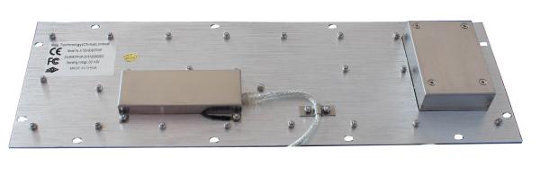 Almofade o teclado da montagem, teclado industrial com o Touchpad para o quiosque de informação