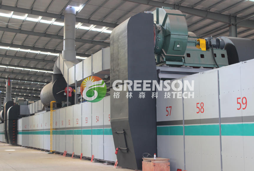 Wet Formed Continuous Mineral Wool Ceiling Manufacturing
