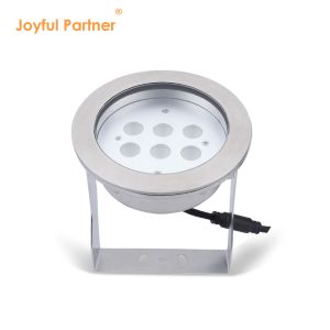Under Water Pond Light 6W 12W 316L Stainless Steel IP68 DIA140MM For Salty Water
