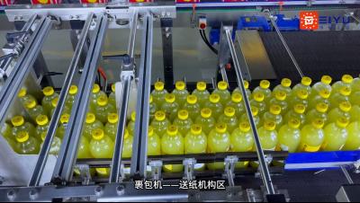 24000BPH Machine d'emballage à bande étroite et enveloppée