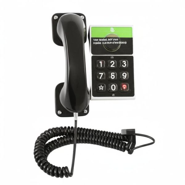 IP67 85dbA Fire Fighter Telephone with Die Cast Aluminium for Hazardous Industrial Environments