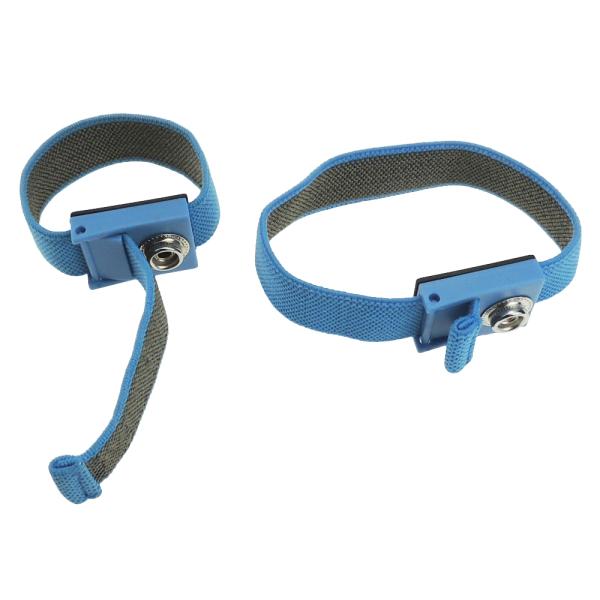PA6 Plastic Buckle 4MM Snap Conductive Fiber ESD Wrist Strap