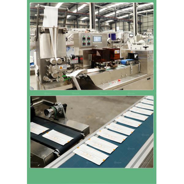 Single Wet Wipe Tissue Making Machinery Cutting Packaging Wet Wipes Machine Online Support