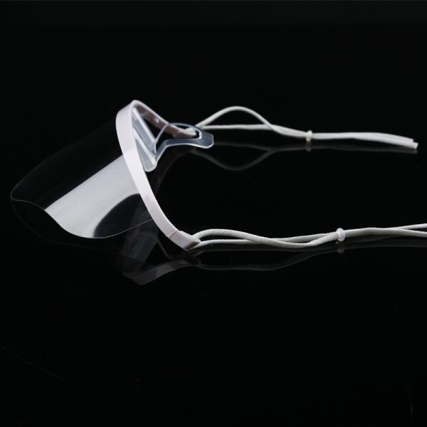 Flat Anti Fog Clear Plastic Mouth Cover For Catering