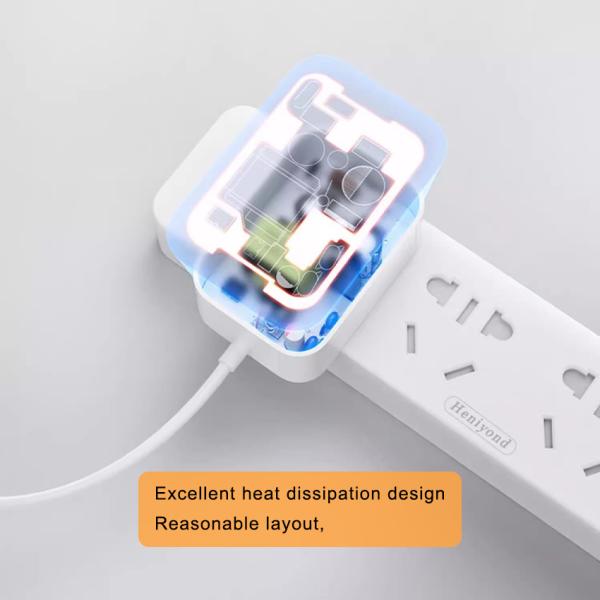 12V 1A EU USB-C Power Adapter with 1m Cable