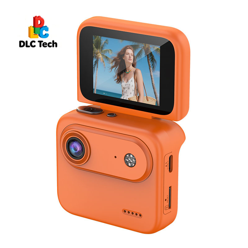 Hot Selling 1080P Vlog Action Camera Dual Screen 120 Wide Angle 128G Built-in