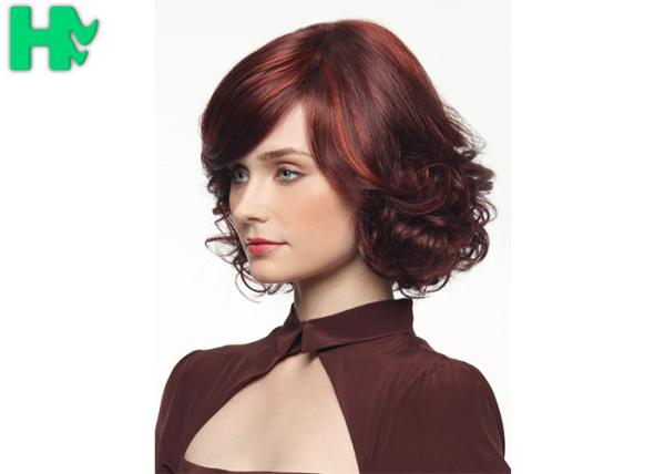 European Women Synthetic Normal Hairnet Glueless Wig Loose Wave Style