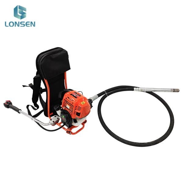 Flexible Shaft Length of 2.5m/3m Backpack Gasoline Concrete Vibrator Machine for Construction Works and Vibration Work
