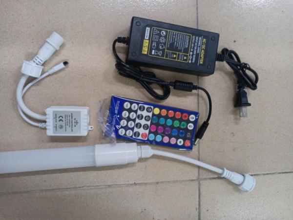 Wireless Remote Control 120cm LED Tube Light T8 RGB USB LED Strip 12v For Decoration