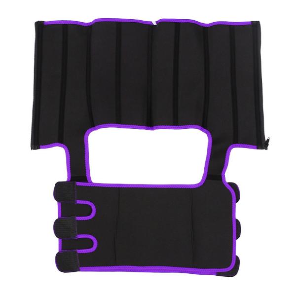 Черный пурпур 3 в 1 талии и триммере бедренной кости плюс талия Cincher размера