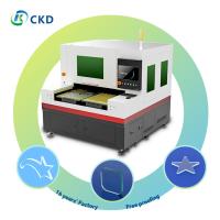 Máquina de corte de vidrio de frecuencia de pulso láser de división de 1-100 kHz con sistema de transmisión de rack y pinion