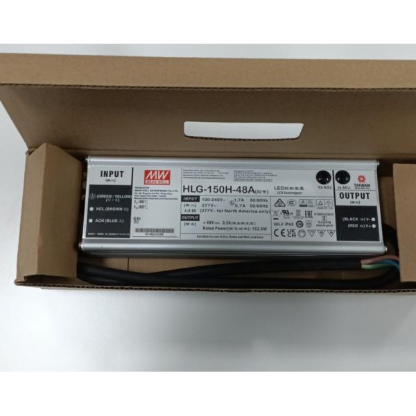HLG-150H-48A - 48V 150W PFC Power Supply - IP65 Metal Industrial LED/Automation