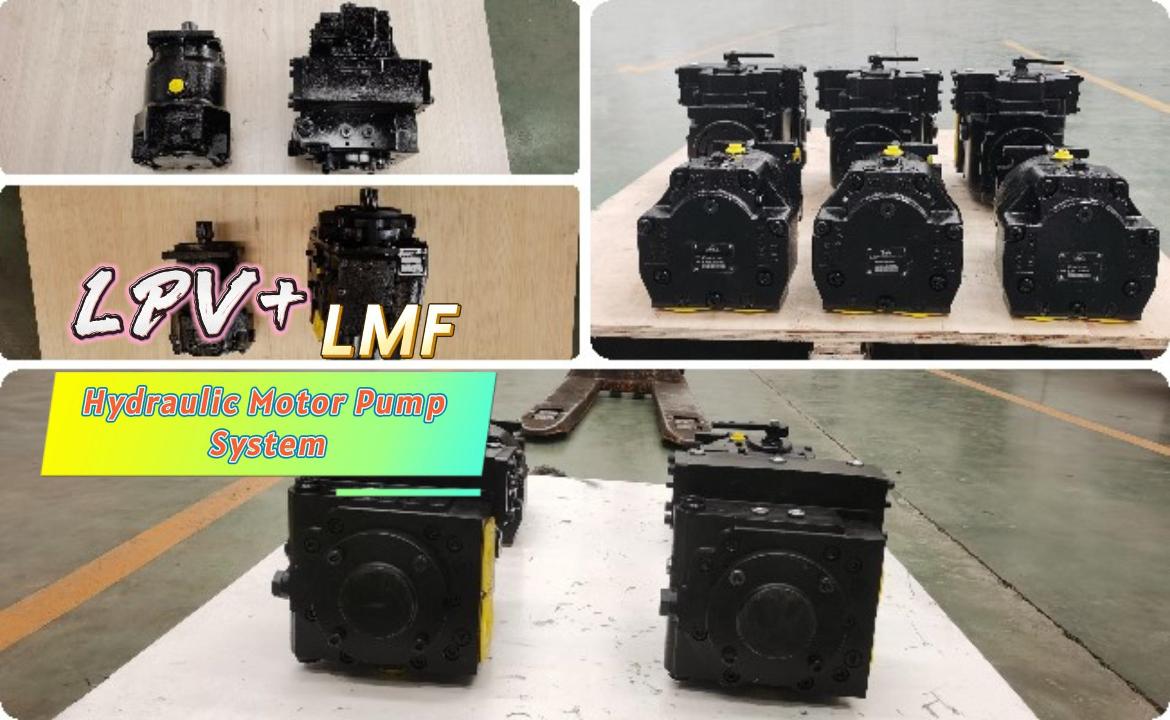 Combine harvester hydraulic pump motor system Ручное и гидравлическое переменное управление аксиальные поршневые насосы 90 мл/ч LPV90 LMF90