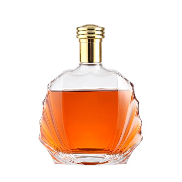 Customized Color Glass Bottles for Beverage Industrial Whisky Gin Brandy 500ml 750ml