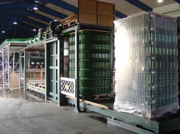 1800mm Floor Level Depalletizer Machine Electric / Pneumatic Driven Type