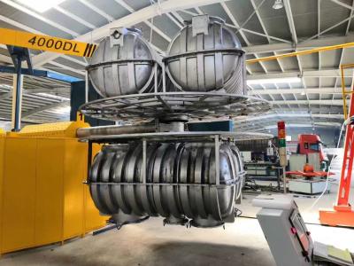 Automatic Producing Water Tanks  Rotational Molding Machine Multi Station Energy Saving